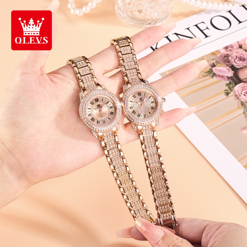 Fashion Women Watches - OLEVS Роскошные модные женские часы с