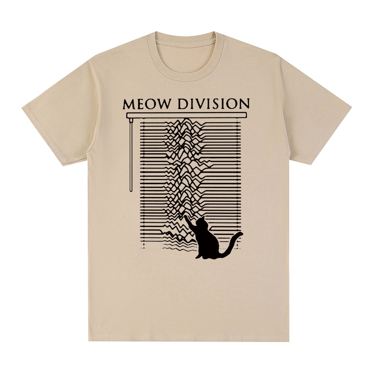 Women'S Fashion In The 80S - Joy Division Unknown Pleasure Cat Винтажная