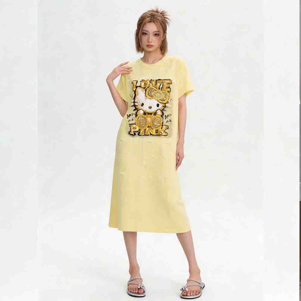 Women'S Fashion Pajamas - Женская пижама Hello Kitty: милая, кавайная,
