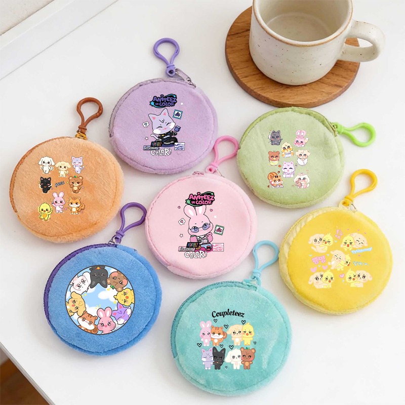 Coin Purse Women - Новые кошельки-брелоки Kpop ATEEZ Idol с