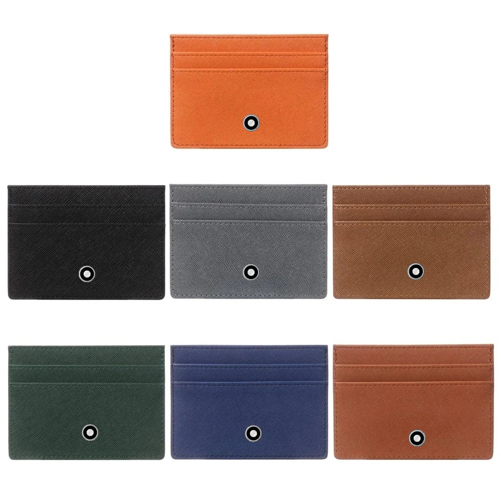 Coin Purse Women - Минималистичные кожаные тонкие кошельки для женщин