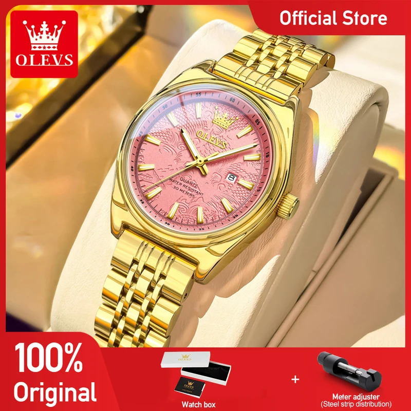 Fashion Women Watches - OLEVS новые часы 3703, женские элегантные