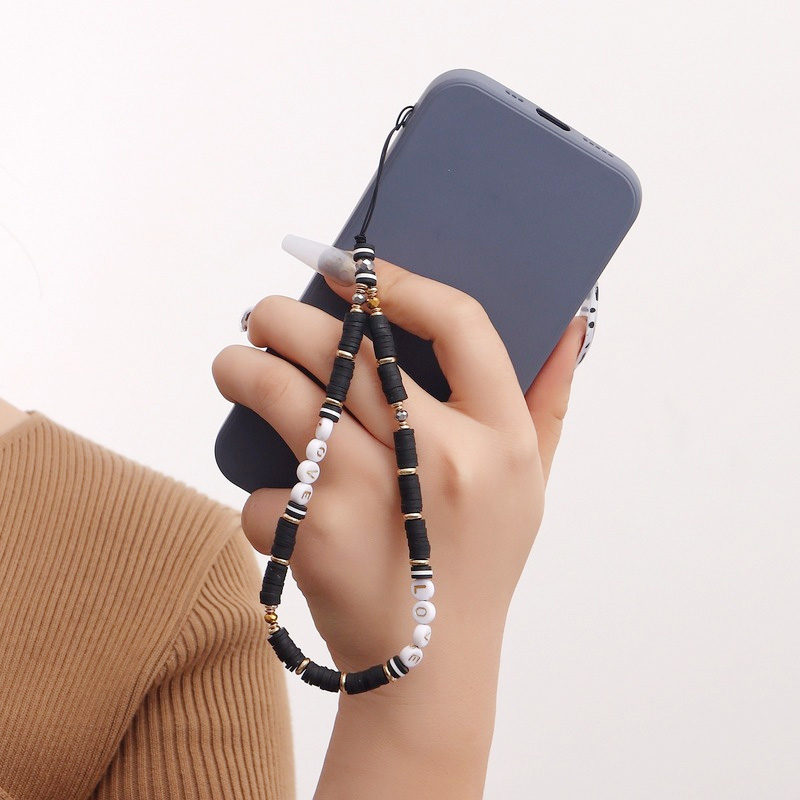 Fashion Women Picture - Модный акриловый ремешок для телефона с