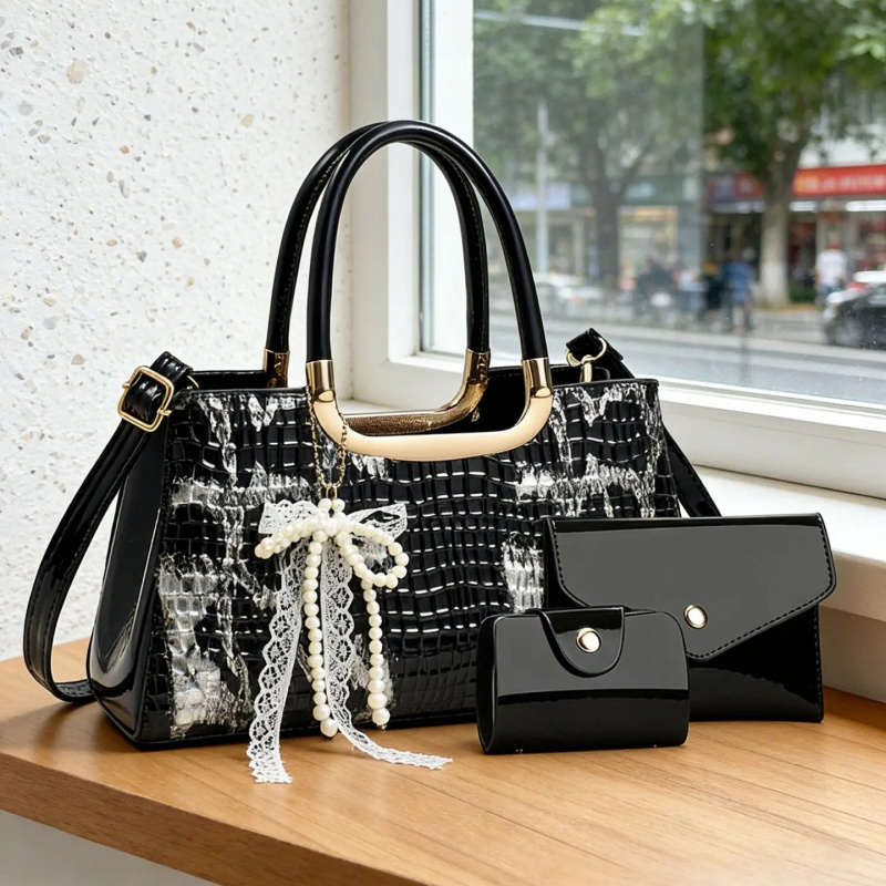 Crossbody Bag Women - Набор женских сумок, вечерний клатч с