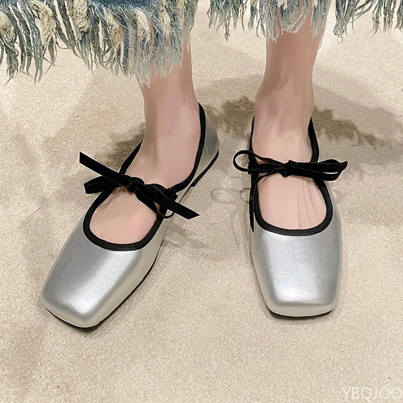 Women'S Fashion For Summer 2025 - Весенне-летние новые простые удобные однотонные туфли