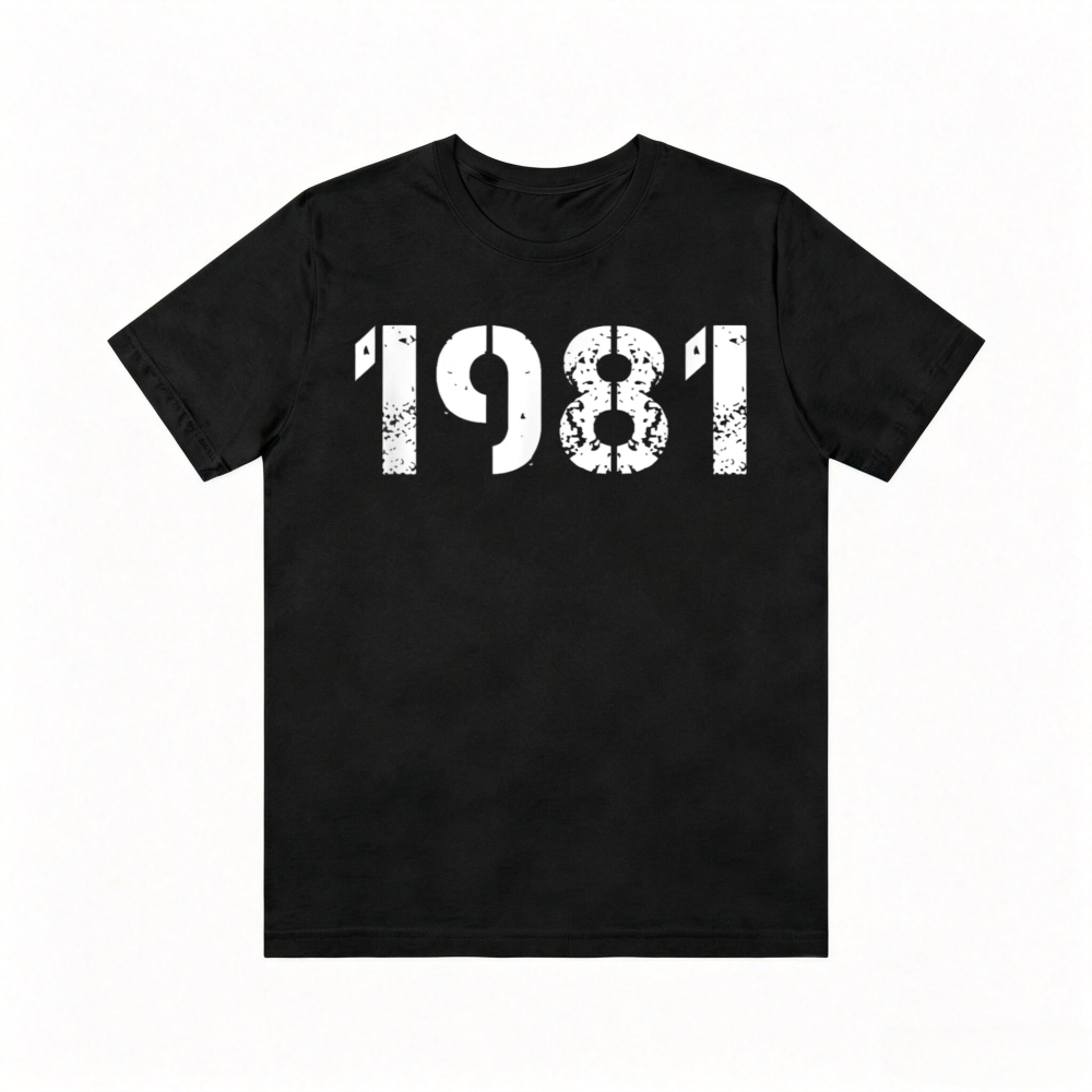 Women'S Fashion In The 80S - Винтажная футболка с принтом 1981 года,
