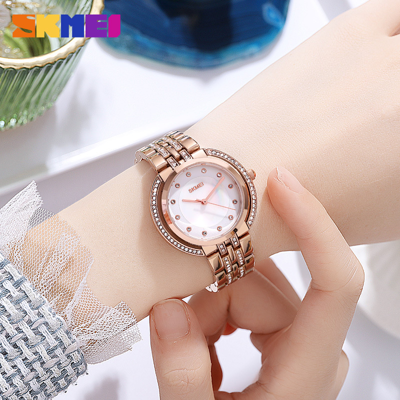 Fashion Women Watches - Женские кварцевые часы-браслет с роскошным циферблатом