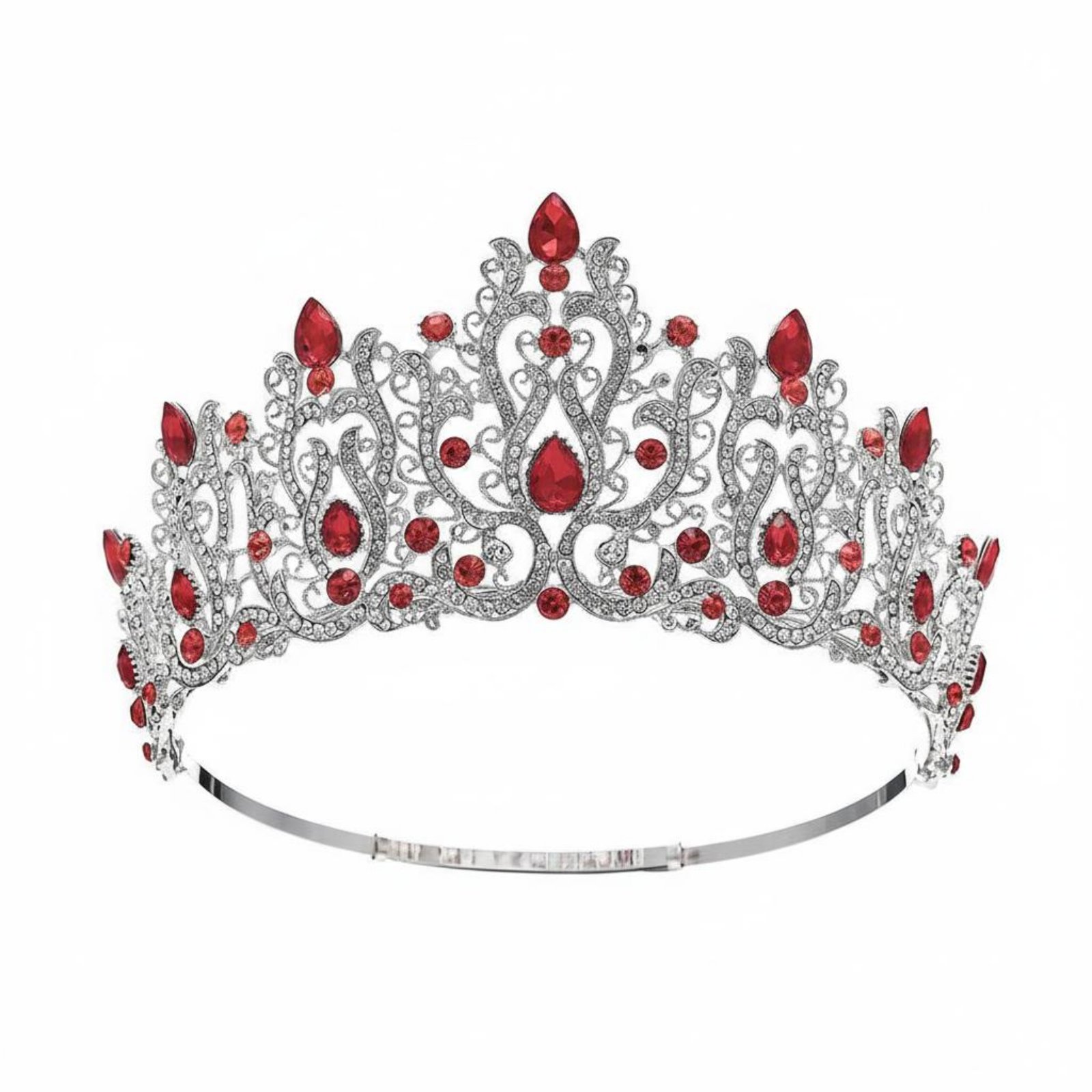 Women Queen Fashion - Кристальная корона для конкурсов красоты, инкрустированная