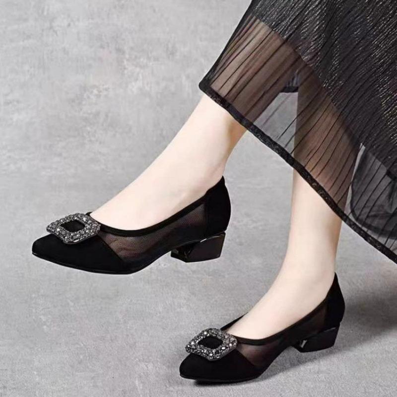 Women Fashion Store - Элегантные туфли-лодочки с острым носком и