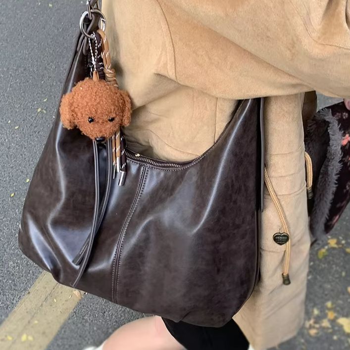 Crossbody Bag Women - Винтажная женская сумка через плечо большой
