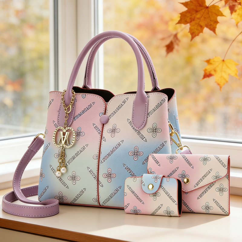 Crossbody Bag Women - Женский комплект из трех сумок с