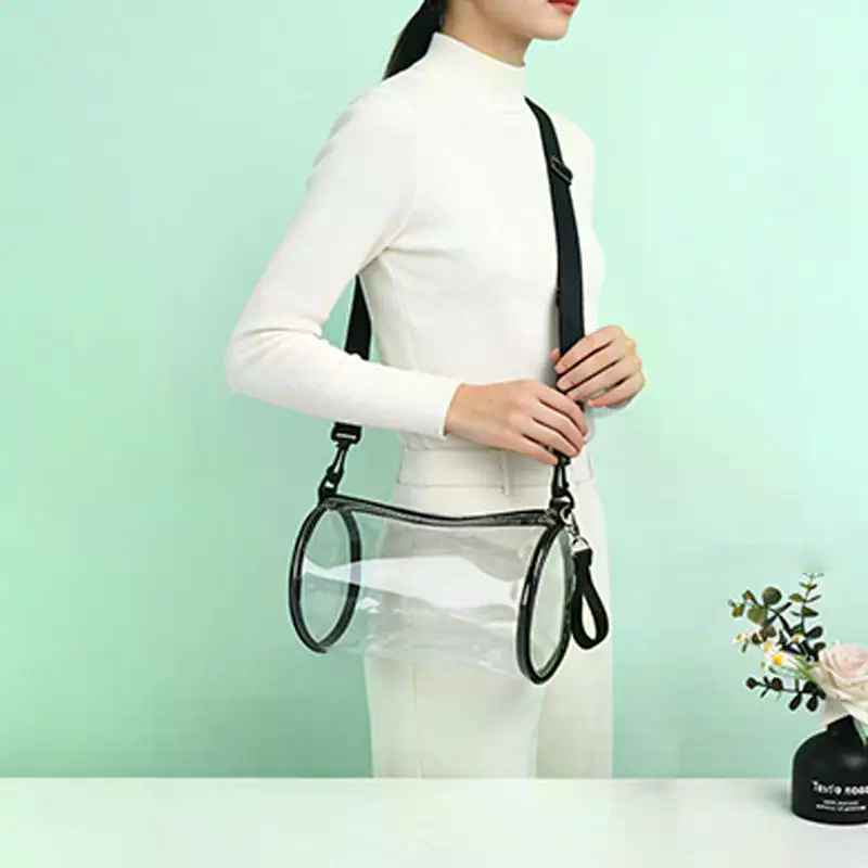 Прозрачная лазерная сумка-крос – обзор и цена Crossbody Bag Women