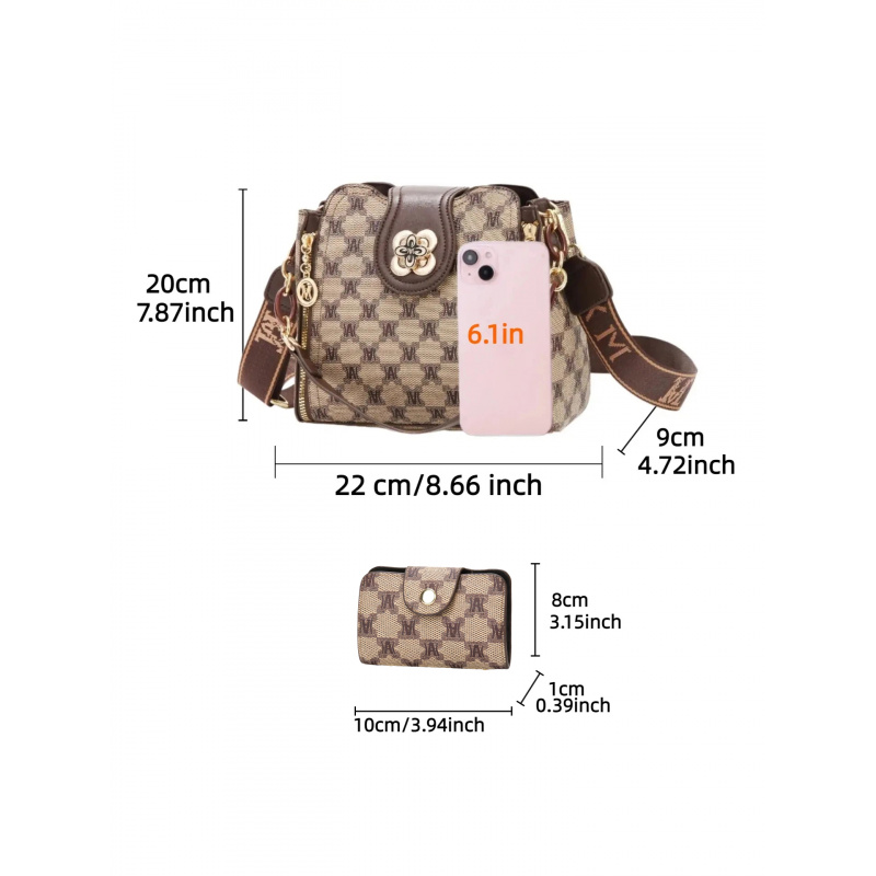 Винтажная сумка через плечо с  – обзор и цена Crossbody Bag Women