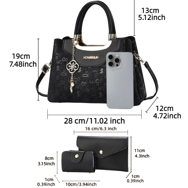 Набор из 3-х модных женских су – обзор и цена Crossbody Bag Women