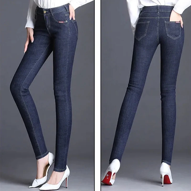Классические джинсы-карандаш M – обзор и цена Mom Jeans Women