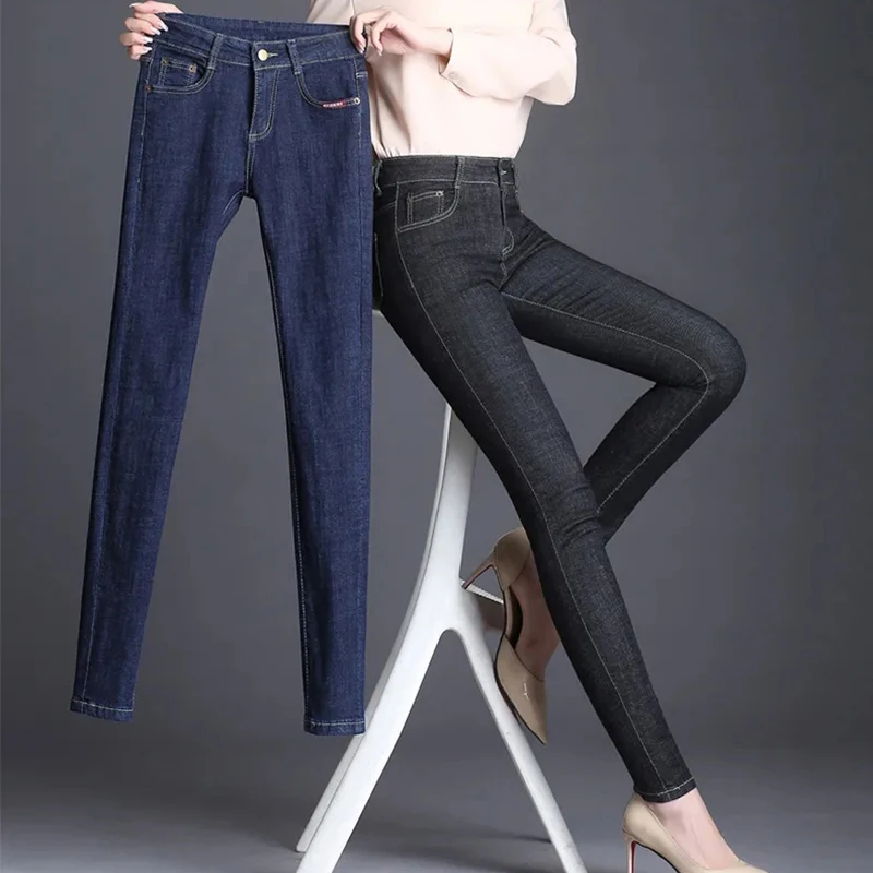 Классические джинсы-карандаш M – обзор и цена Mom Jeans Women