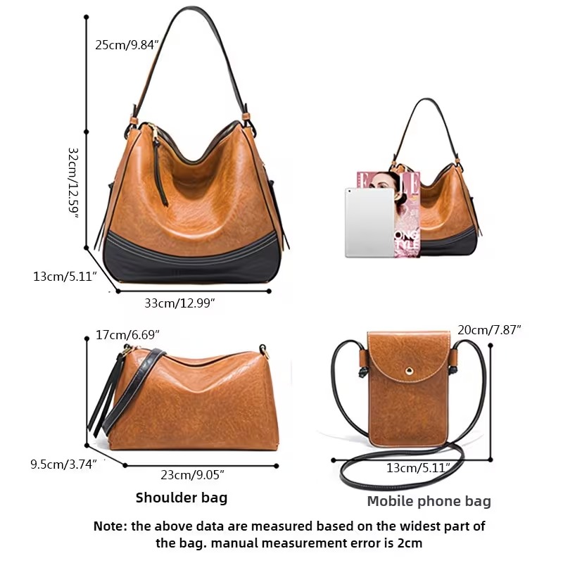 Набор женских сумок - комплект – обзор и цена Crossbody Bag Women