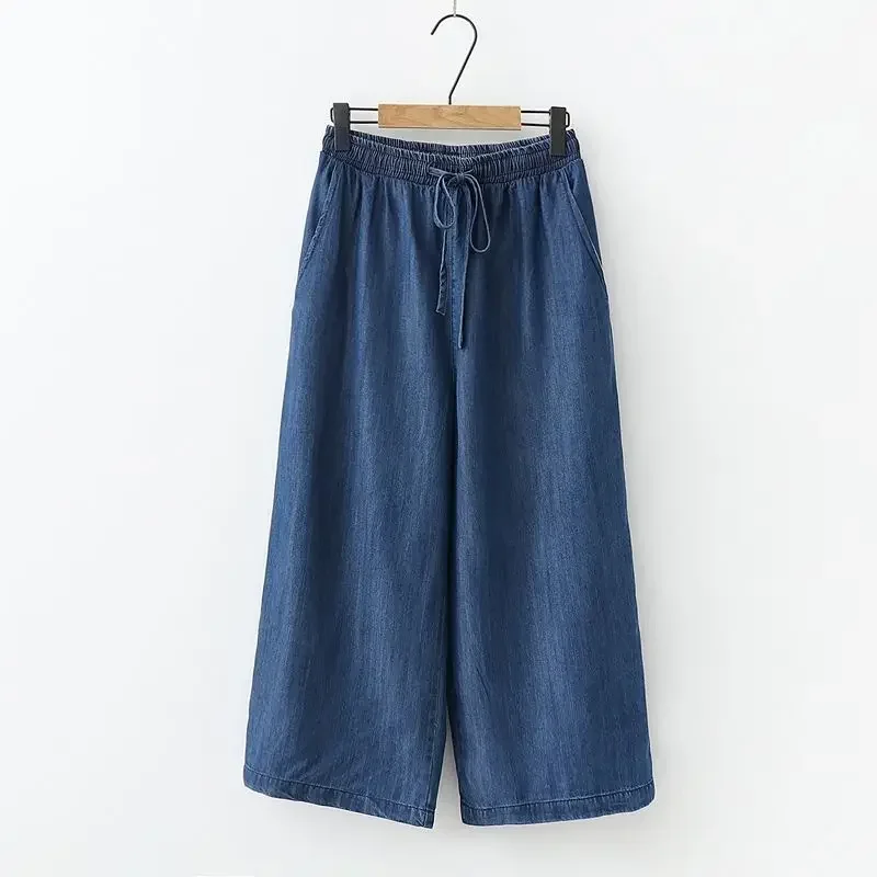 Модные хлопковые синие джинсы- – обзор и цена Mom Jeans Women