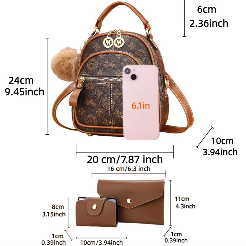 Набор из 3-х женских сумок, ле – обзор и цена Crossbody Bag Women