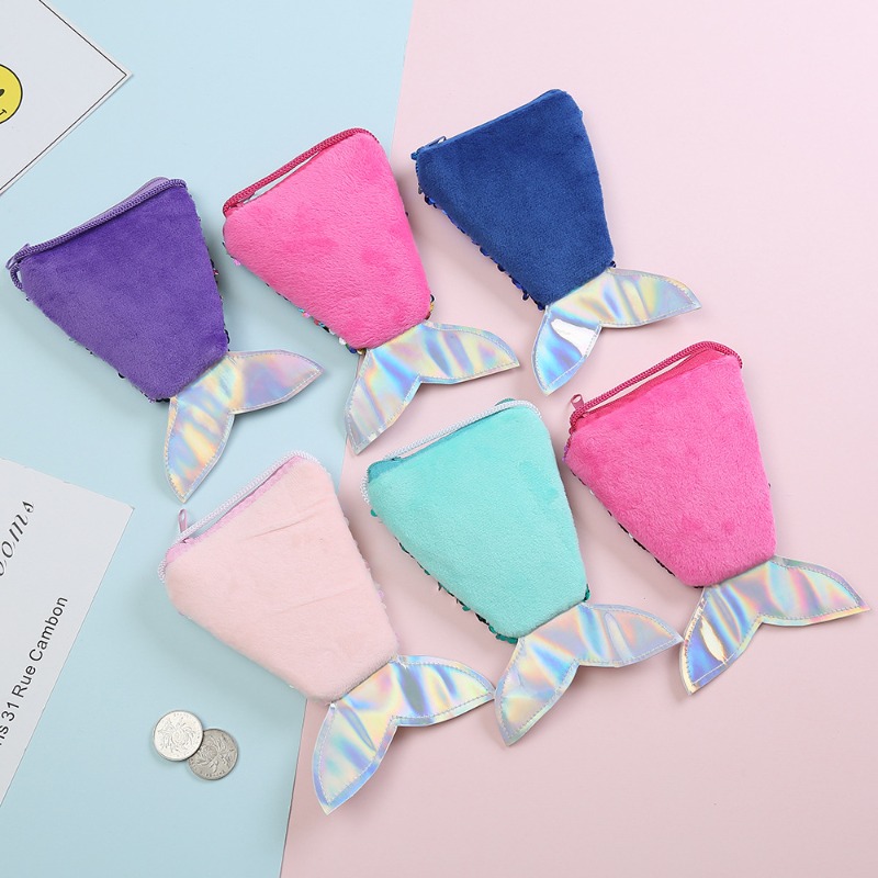 Кошелек для монет с пайетками  – обзор и цена Coin Purse Women