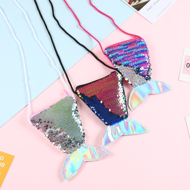 Кошелек для монет с пайетками  – обзор и цена Coin Purse Women
