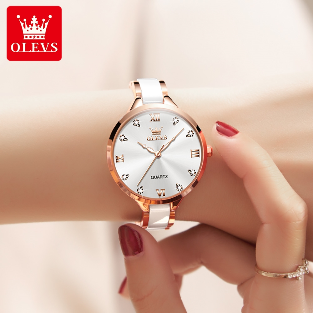 OLEVS 5872 женские часы кварце – обзор и цена Fashion Women Watches