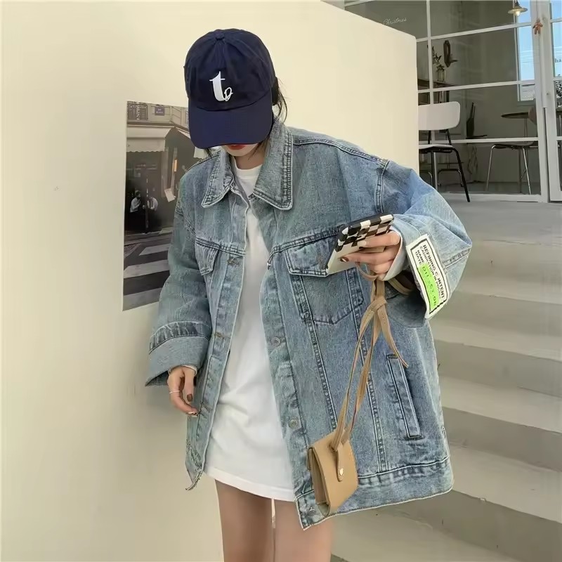 2025 Новая модная джинсовая ку – обзор и цена Women'S Fashion Denim Jacket