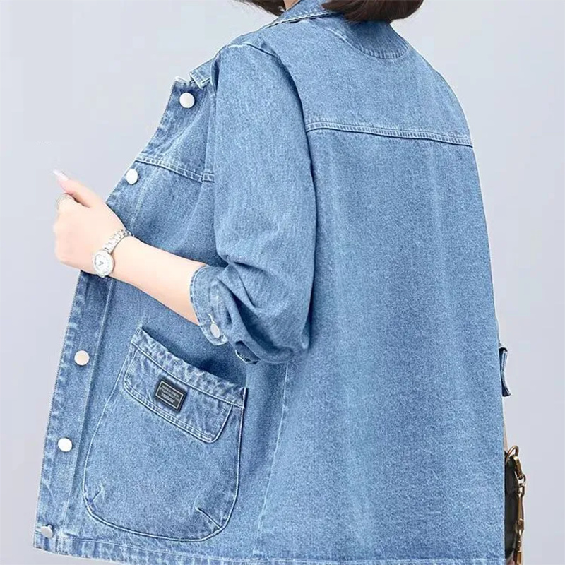 Женское джинсовое пальто, нови – обзор и цена Women'S Fashion Denim Jacket