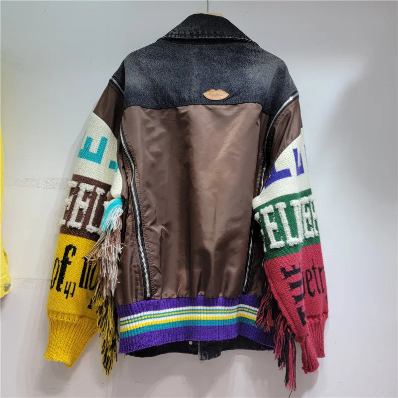 Женская джинсовая куртка, осен – обзор и цена Women'S Fashion Denim Jacket