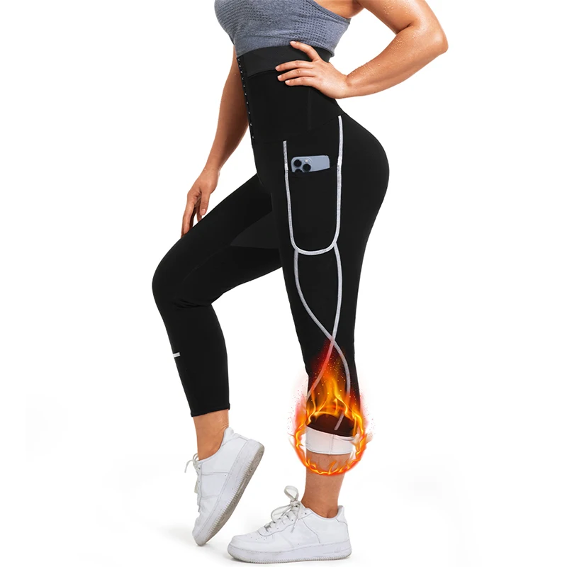 Спортивные штаны для сауны для – обзор и цена High Waist Leggings