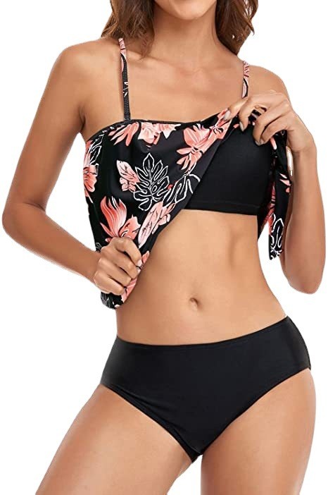 Женский купальник-бикини с выс – обзор и цена Crop Top Women