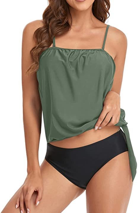 Женский купальник-бикини с выс – обзор и цена Crop Top Women