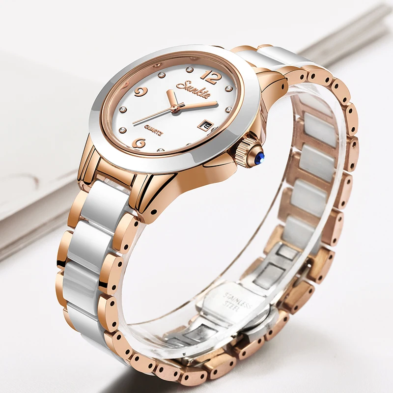 Sunkta модные повседневные ква – обзор и цена Fashion Women Watches