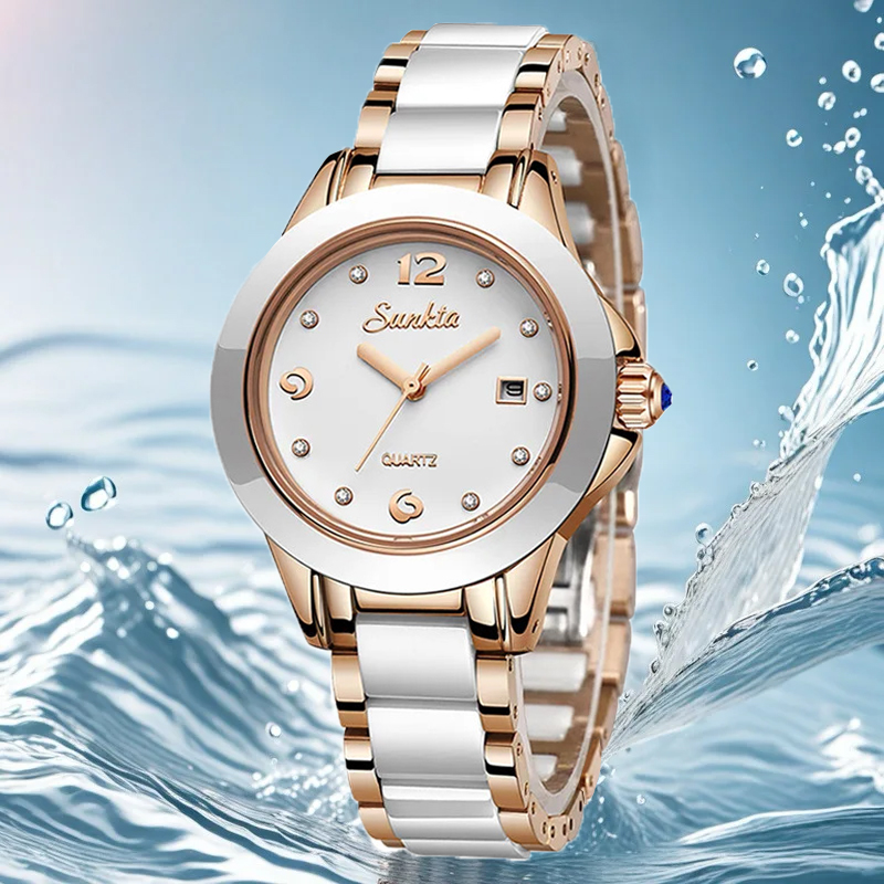 Sunkta модные повседневные ква – обзор и цена Fashion Women Watches