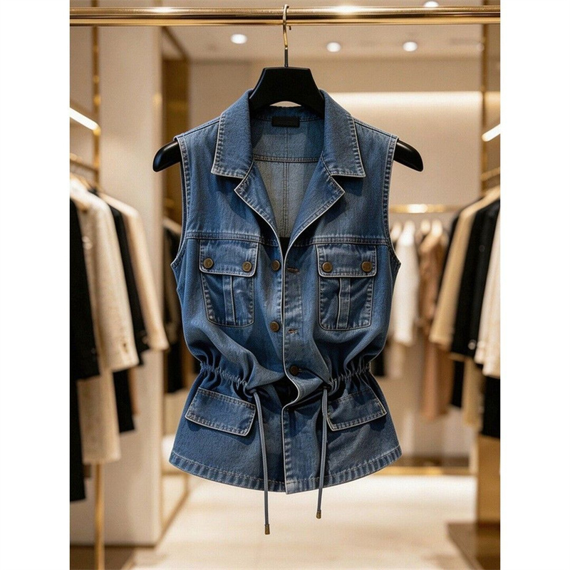 Суперстильная джинсовая рубашк – обзор и цена Women'S Fashion Denim Jacket