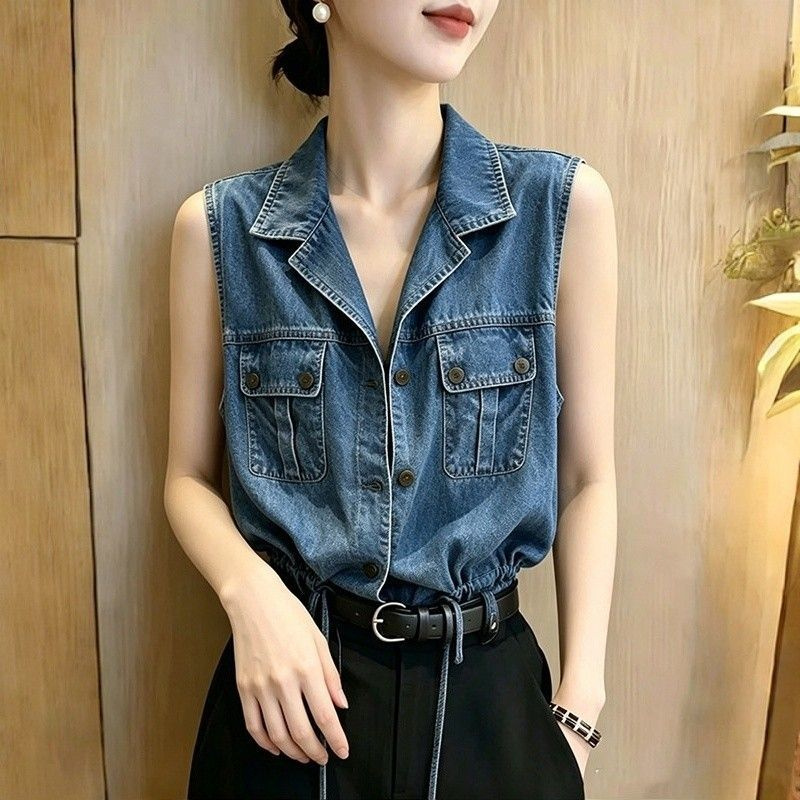 Суперстильная джинсовая рубашк – обзор и цена Women'S Fashion Denim Jacket