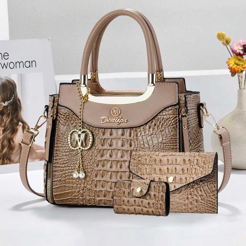 Женский набор сумок с текстуро – обзор и цена Crossbody Bag Women