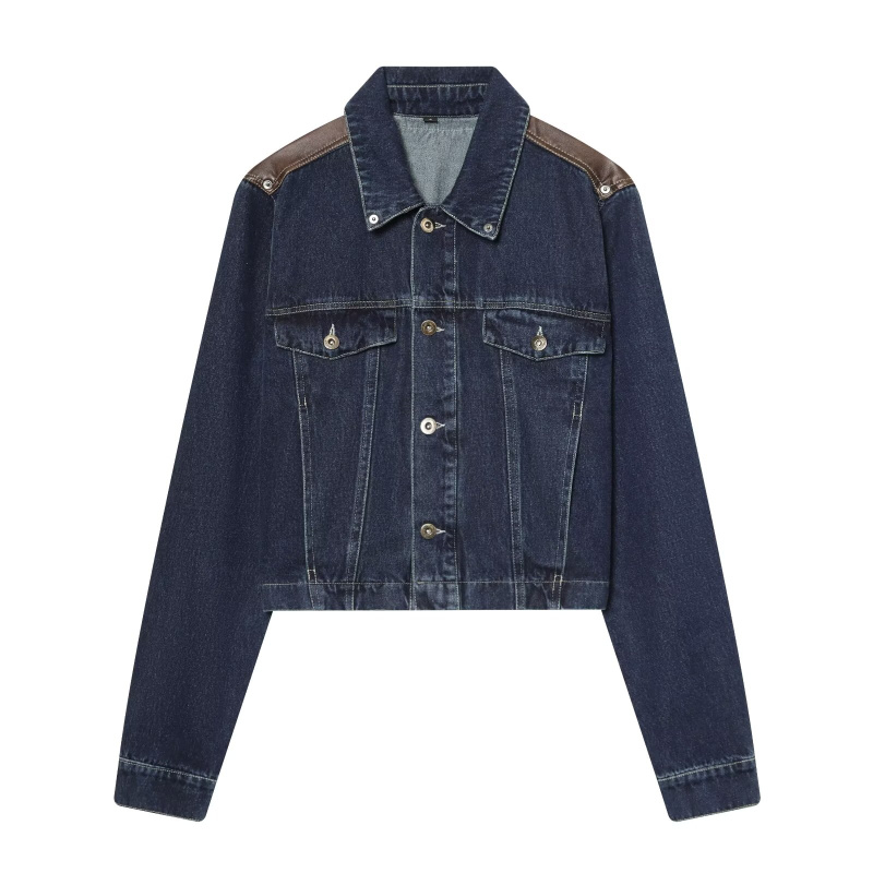 Женский джинсовый комплект ETJ – обзор и цена Women'S Fashion Denim Jacket