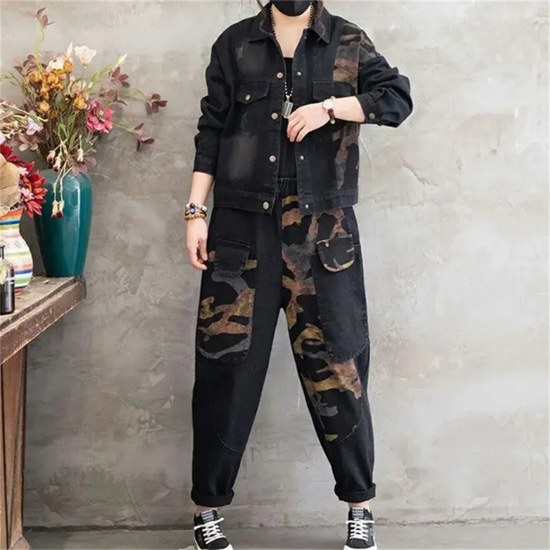 Осенняя джинсовая куртка 2025  – обзор и цена Women'S Fashion Denim Jacket