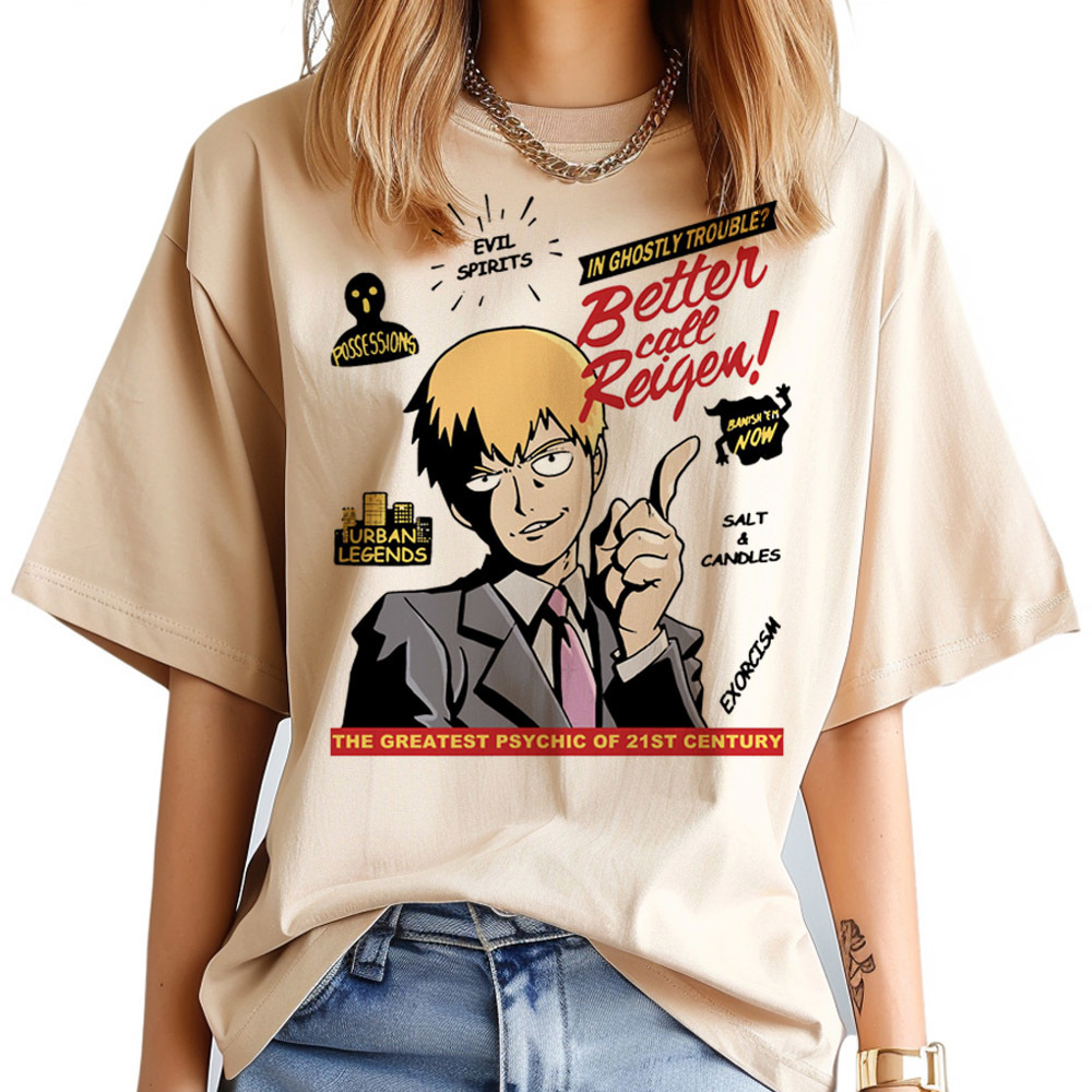 Женская футболка Mob Psycho 10 – обзор и цена Women'S Fashion In The 80S
