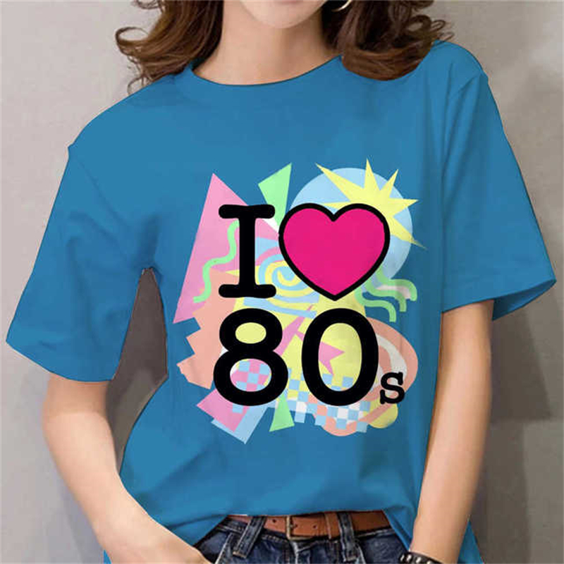 Женская футболка в стиле 80-х, – обзор и цена Women'S Fashion In The 80S