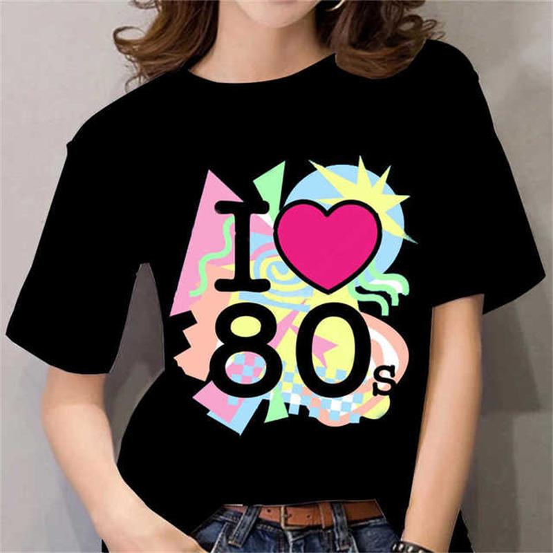 Женская футболка в стиле 80-х, – обзор и цена Women'S Fashion In The 80S