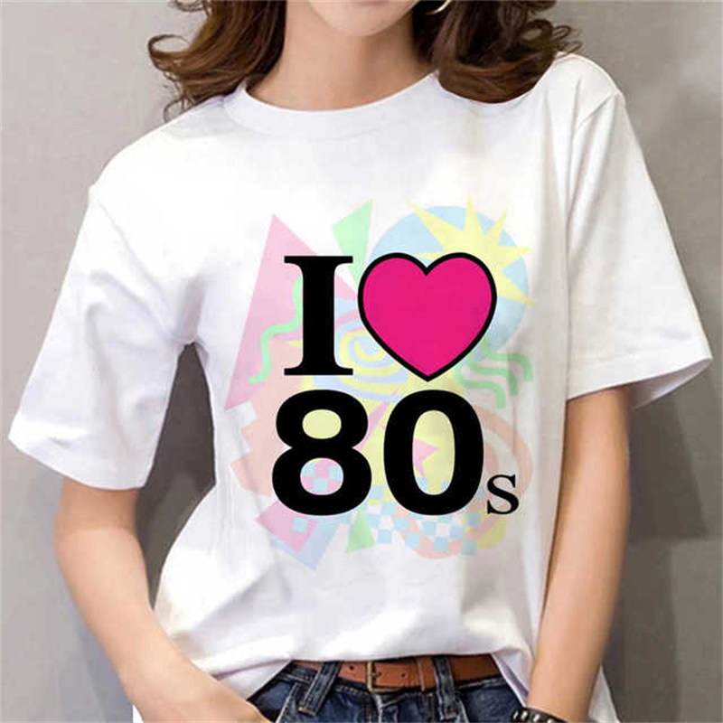 Женская футболка в стиле 80-х, – обзор и цена Women'S Fashion In The 80S