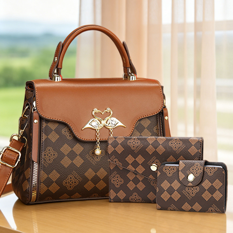 Набор из 3 женских сумок, легк – обзор и цена Crossbody Bag Women