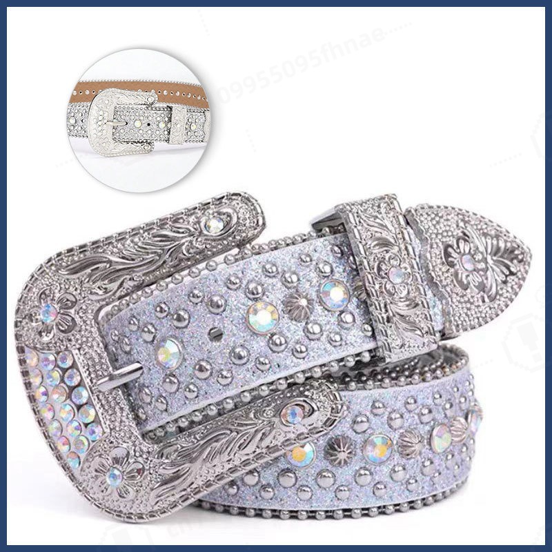 Ремень со стразами в стиле Y2K – обзор и цена Fashion Women Belt