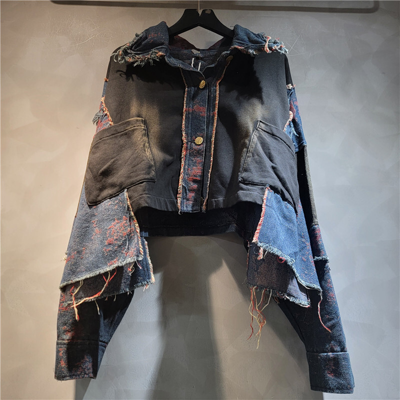 WTHT новая модная женская лоск – обзор и цена Women'S Fashion Denim Jacket