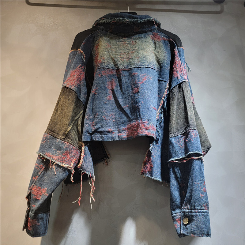 WTHT новая модная женская лоск – обзор и цена Women'S Fashion Denim Jacket