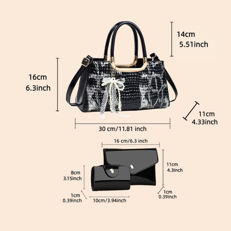 Набор женских сумок, вечерний  – обзор и цена Crossbody Bag Women