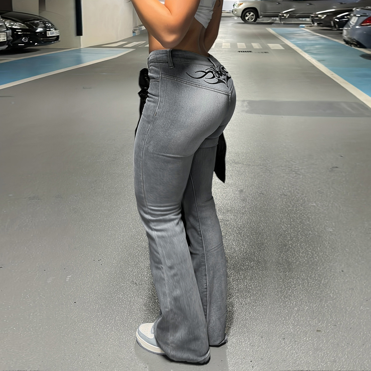 Женские джинсовые брюки с прин – обзор и цена Mom Jeans Women