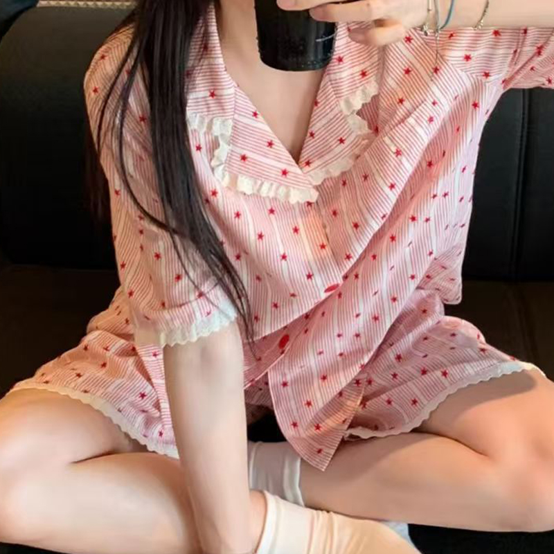 Модный комплект пижамы Y2K с р – обзор и цена Women'S Fashion Pajamas